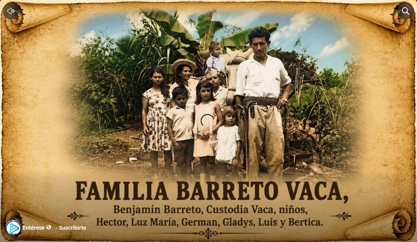 Benjamín Barreto Camelo y Custodia Vaca Riaño