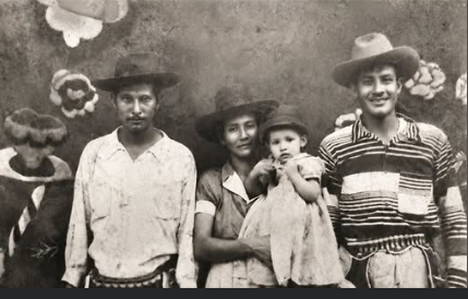 Juan José Parra, Julio Moreno y Teresa Gama