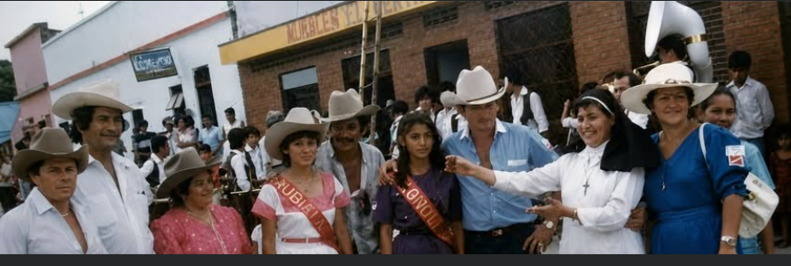 Sor Deisy Leyva, Cecilia Ramírez de Barón, Rubiela Barajas y Magnolia Fernández